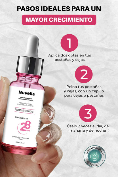 NUVELLA - SERUM DE PESTAÑAS Y CEJAS – Tienda Online